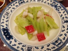 西芹百合炒虾仁-宁波状元楼酒店(和义路店)