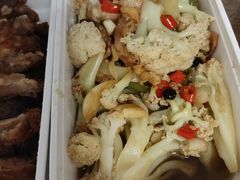 小炒有机菜花-天和晟烤鸭店(玉泉西街店)