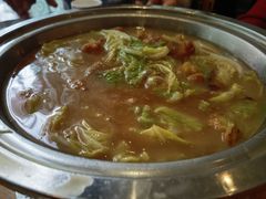 小酥肉炖白菜-山东宾馆·齐鲁苑餐厅