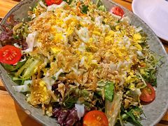 金枪鱼樱花虾沙拉配芝麻酱-Cyclus Craft Kitchen薩克思手工厨房