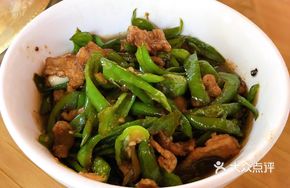 Stir-Fried Green Pepper with Pork