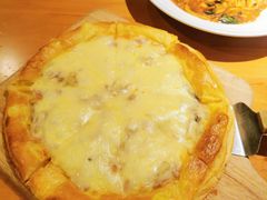 培根蘑菇酥皮披萨-新贝乐意大利餐厅(苏州中心店)