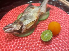 新鲜直送香鱼味增烧-松涛日本料理