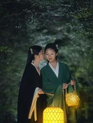 -虞美人汉服摄影