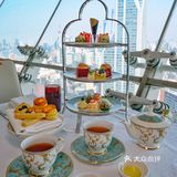 🍰 45层云端直面三件套，春日下午茶必打卡‼️