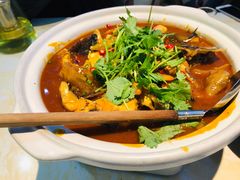 鱼头酸辣泡椒烧-魏铭鱼头捞饭(晋阳路店)