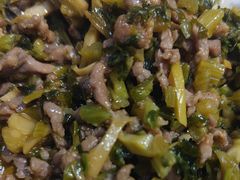 雪菜牛肉-食光慢宴·安吉土菜馆