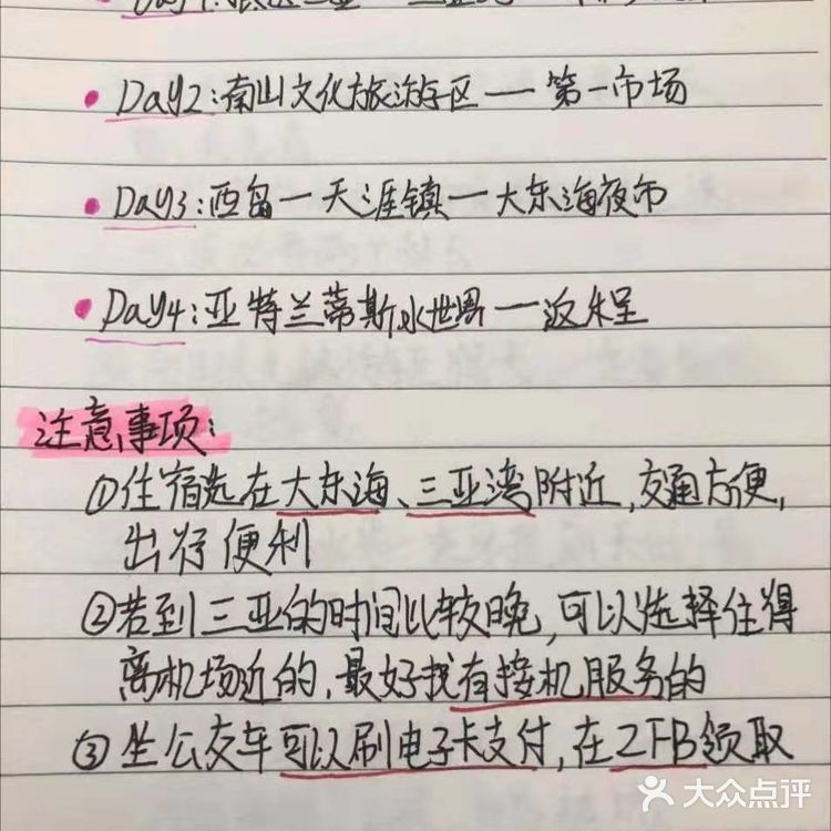 作为一个三亚当地大学生，为红薯们熬夜整理了一份超级详