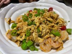 辣爆虾仁鸡蛋拌面-文三里屯面馆(三里屯店)