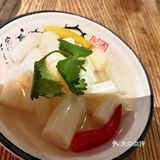 酸辣藕尖脆脆的，酸度刚刚好解腻
