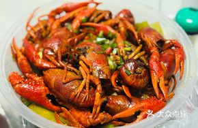 Stewed Large Shrimp in Oil