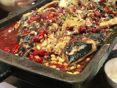 -探鱼·鲜青椒爽麻烤鱼(银泰城店)