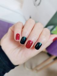 -孔雀手美甲美睫护理