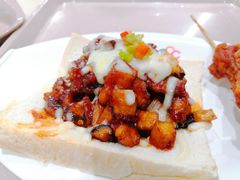 蘑菇鸡肉吐司-北大家园食堂