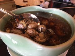 古越陈酿煮花螺-杭州西子湖四季酒店·金沙厅