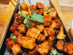 雪菇牛肉粒-中8楼风尚云南菜(颐堤港店)