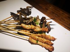 烤鸡肉串-平娃三宝烧烤·面食(南小街店)