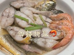 海鲜拼盘（一次吃足5种）-陈鹏鹏潮汕菜(欢乐海岸 海边景观店)