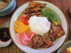 温泉蛋鹅肝定食-饭町二郎日式综合茶餐(中安广场店)