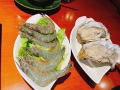 基围虾-金穗园·砂锅粥.醉鸡煲火锅(长寿路店)
