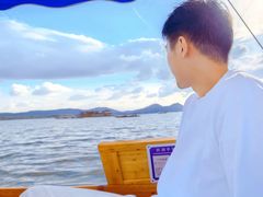 -摇橹船上船码头