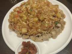 酸菜茄条扒莜面-紫泥369粗粮季(鼓楼店)