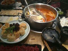 牛杂鸳鸯锅-左庭右院鲜牛肉火锅(南通CBD大有境店)