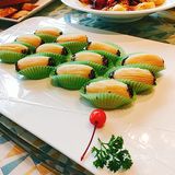 点了许多的菜 基本上都光盘了