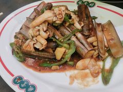 豉椒炒圣子-飞尝蚝·顺德菜·鱼生(顺德总店)