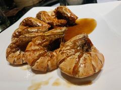 秘制干煎大虾-味可道美食坊(福基路店)