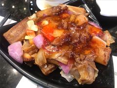 猪颈肉炒猪肠粉-新兴·金羊座·粤菜点心(乐峰店)