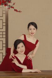 -时光纪亲子全家福照相馆(静安店母女写真父母纪念照)