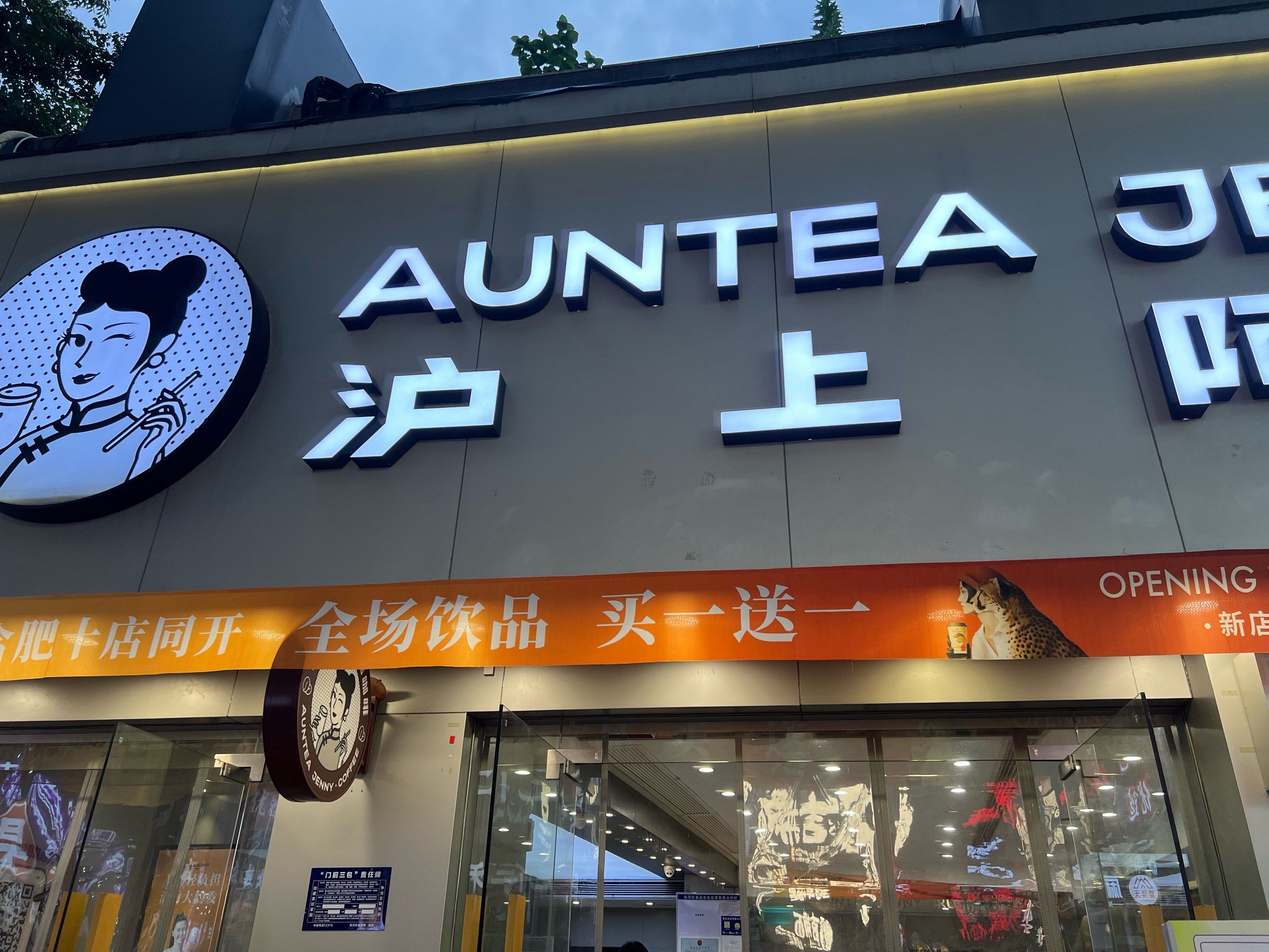 沪上阿姨十店同开买一送一