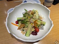 富士山特制沙拉-富山日式料理(宽厚里店)