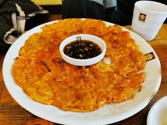 泡菜饼-喇喇排骨火锅·传统韩式脊骨汤(望京西园总店)