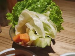 生菜拼盘-泥炉烧肉师(新街口金銮巷店)