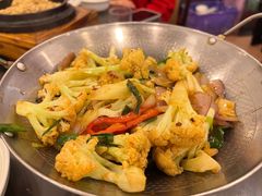 干锅花菜-万人缘酒楼