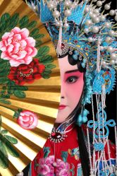 -胭脂猫京剧摄影