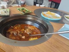 -北京龙庆四季香农家饭庄·灶台鱼·碳烤虹鳟鱼(龙庆峡店)