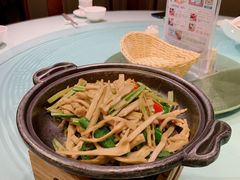 秋葵炒山笋-天厨妙香素食餐厅(清华店)