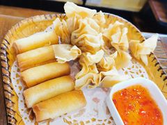 炸牛奶拼炸云吞-阿多私房菜(顺德店)