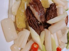 羊肚菌酿虾滑炒藕尖-榕意·川味之美(深业上城店)