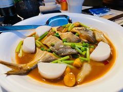 鲳鱼烧年糕-新荣记(新源南路店)