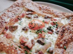 巴黎火腿鸡蛋芝士蘑菇可丽饼-RAC BAR(安福路店)