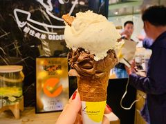 黑巧克力杏仁冰淇淋-Luneurs(幸福里店)
