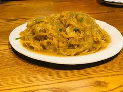 酸菜炒粉-方城小吃店