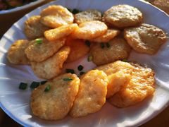 香煎手打墨鱼饼-七鲜渔港美食餐厅(巽寮湾海景店)