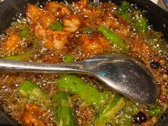 石锅杭椒牛蛙-桂满陇-西湖船宴(西单大悦城店)