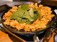 铁板章鱼五花肉-春熙台韩国料理·章鱼肥牛(西丽店)