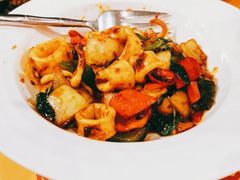 辣椒膏爆炒小管鱿鱼-simply thai天泰(静安嘉里中心店)